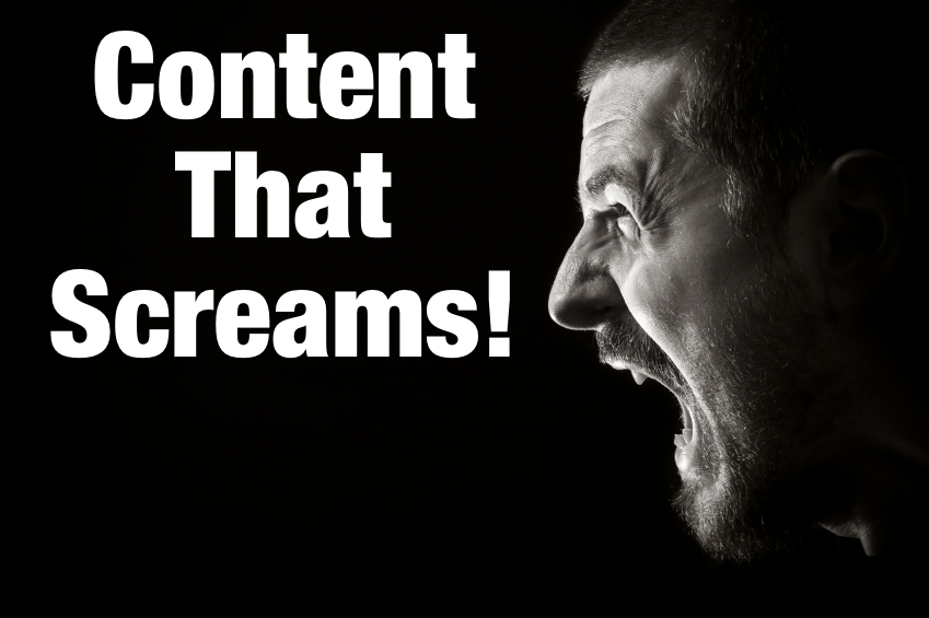 You need content that screams to be shared