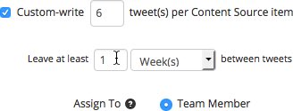 Using vWriter to schedule multiple tweets for every post you write