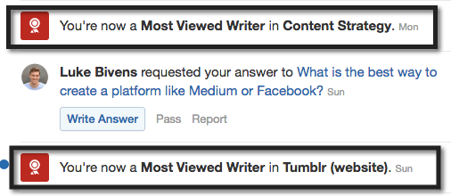 By answering questions strategically, you can rapidly acquire new Most Viewed Writer accolades