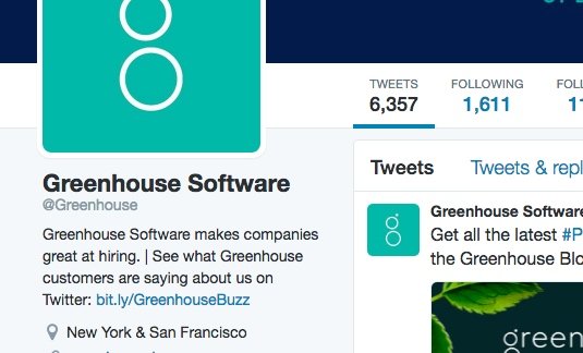 Greenhouse Software used Twitter ads